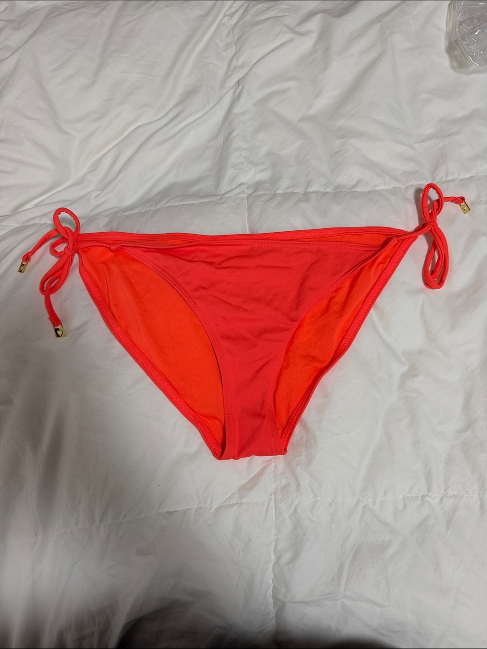 Topshop Neon Tie-Side Bikini